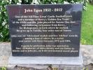 Mémorial pour John Egan