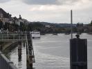 Notre bateau était amarré sur la Moselle près du pont Balduinbrücke