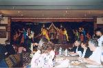 Diner au Kantoke, spectacle de danses villageoises traditionnelles :la danse des ongles