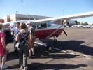 On embarque pour survoler le lac Powell