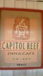 Accueil du Capitol Reef Inn & Cafe.