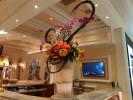 La déco à l&rsquo;accueil du Bellagio