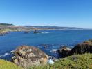 La côte sauvage du Pacifique entre Santa Cruz et San Francisco