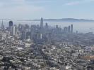 Vue de San Francisco depuis les Twin Peeks