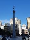 La place d’Union Square avec sa colonne de la Victoire (Dewey Monument)